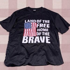 Patriotic Black T-Shirt